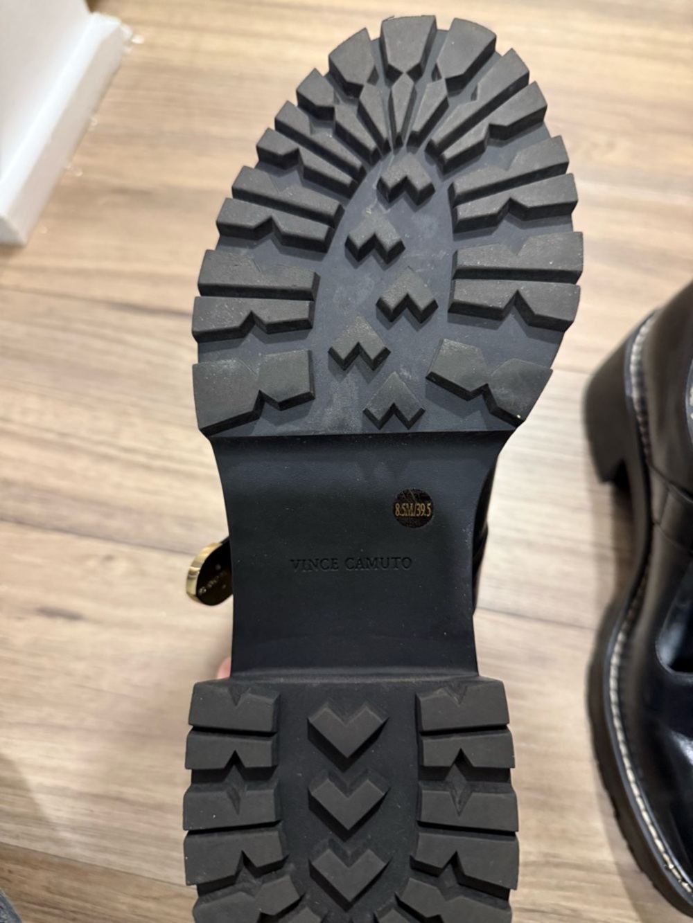 Vince Camuto Black Leather Mary Jane - Picture 5 of 5